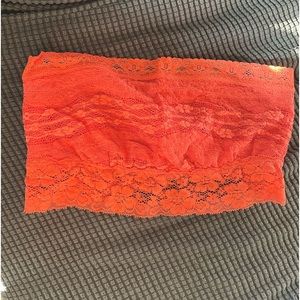 Free people coral bralette